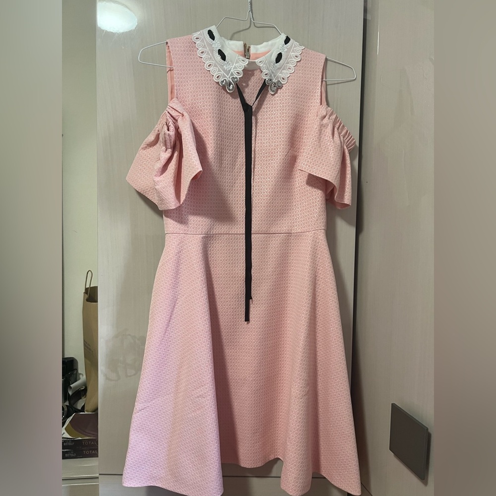 Brand new pink Ted baker dress with tags size 2